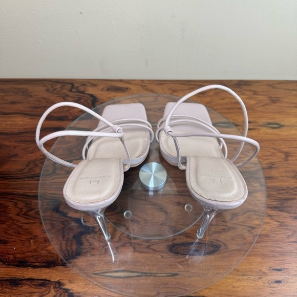 H HALSTON Women's Wizard Multi Strap Party Heels Sandal in nude - Picture 9 of 15